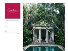 Tablet Screenshot of duchessfare.com